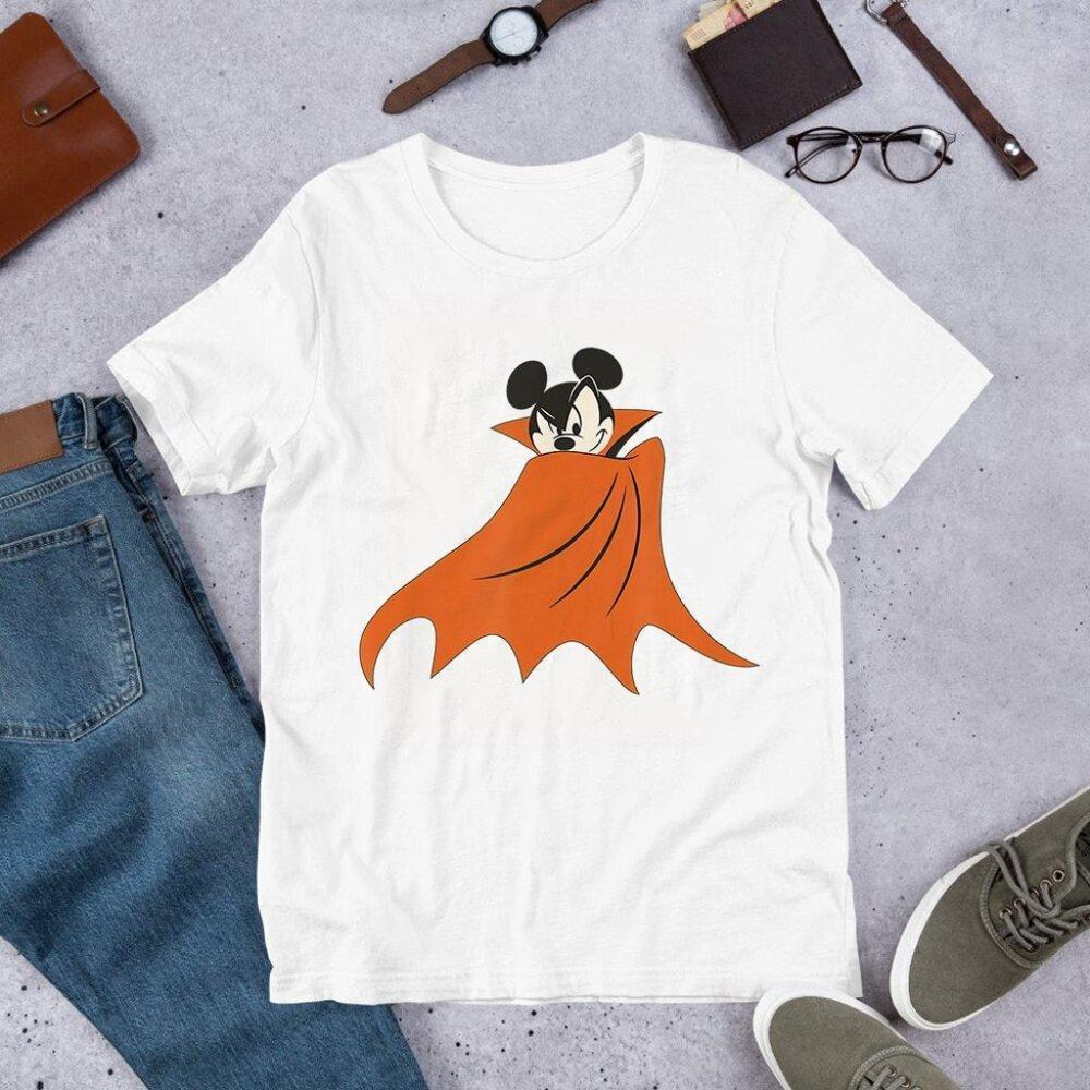 Disney Women Happy Halloween Loose Fashion Unisex Graphics T-Shirt